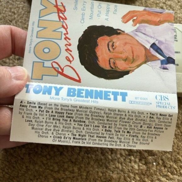 Tony Bennett More Tony’s Greatest Hits BT 13301 Cassette Tape - Picture 5 of 7